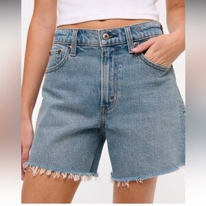 Abercrombie High Rise Dad Shorts